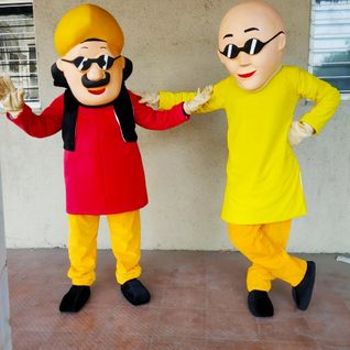Motu patlu Mascot